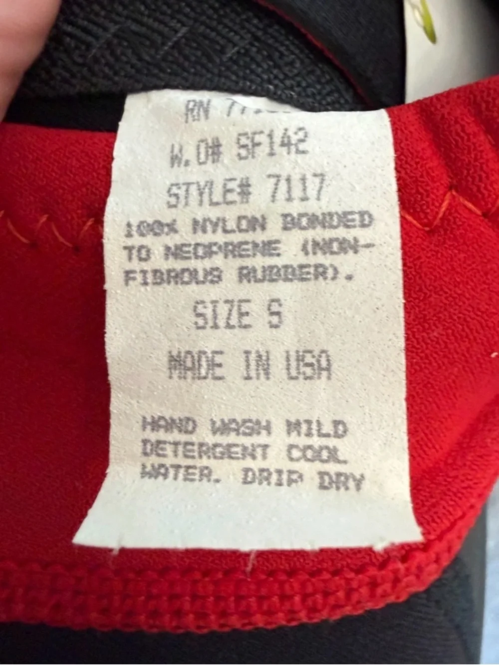 NWT O'neill Men's Shortie Wetsuit Small Reactor Spring Red/Black 1B Style 7117 - Picture 3 of 6